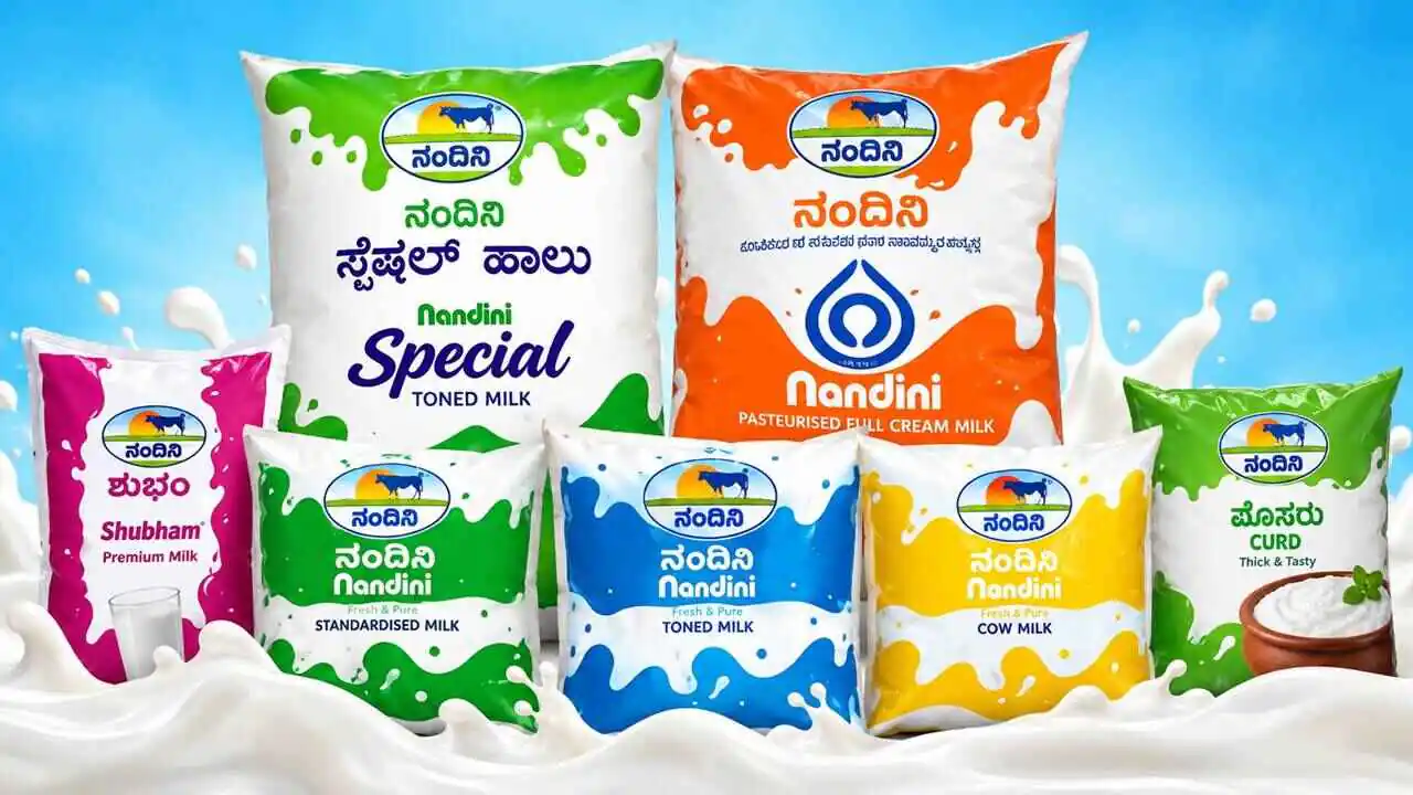 ನಾಳೆಯಿಂದ ನಂದಿನಿ ಹಾಲು, ಮೊಸರು ದುಬಾರಿ: ಹೊಸ ದರಗಳ ಪಟ್ಟಿ ಇಲ್ಲಿದೆ