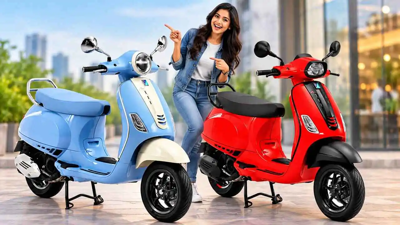 ಮಾರುಕಟ್ಟೆಗೆ Vespa Vibe ಸರಣಿಯ ಸ್ಕೂಟರ್ಗಳು ಎಂಟ್ರಿ! ಬೆಲೆ, ಫೀಚರ್ಸ್ ನೋಡಿ ಗ್ರಾಹಕರು ಫಿದಾ