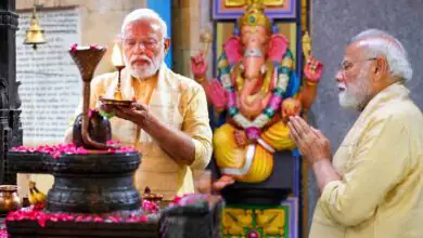 25 ವರ್ಷ ಪೂರೈಸಿದ ಮೋದಿ ರಾಜಕೀಯ ಪಯಣ, ಗಣೇಶನ ಸನ್ನಿಧಿಯಲ್ಲಿ ವಿಶೇಷ ಪೂಜೆ