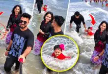 ರೀಲ್ಸ್ ಮೋಜಲ್ಲಿ ಮಗುವನ್ನೇ ಮರೆತ ದಂಪತಿ; ಕಾಪಾಡಿದ ಯುವಕ! ವಿಡಿಯೋ ವೈರಲ್