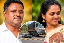 ಭೀಕರ ಅಪಘಾತ: ಬೈಕ್ಗೆ ಹಿಂಬದಿಯಿಂದ ಲಾರಿ ಡಿಕ್ಕಿ, ತಂದೆ, ಮಗಳು ಸ್ಥಳದಲ್ಲೇ ಸಾವು