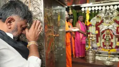 ಸವದತ್ತಿ ಯಲ್ಲಮ್ಮ ದೇವಸ್ಥಾನದ ಸಮಗ್ರ ಅಭಿವೃದ್ಧಿಗೆ 215 ಕೋಟಿ ಅನುದಾನ: ಡಿಕೆ ಶಿವಕುಮಾರ್