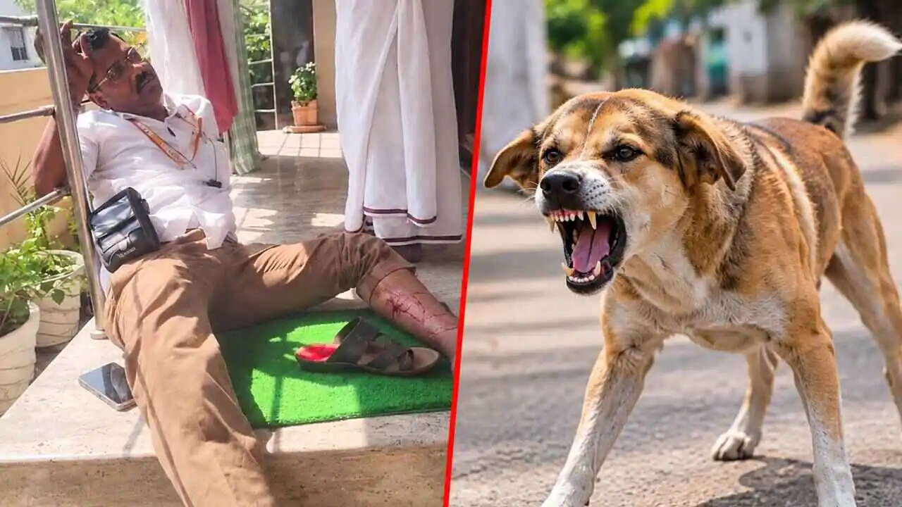 ವಿದ್ಯುತ್ ಬಿಲ್ ಕೊಡಲು ಹೋದ ಸಿಬ್ಬಂದಿ ಮೇಲೆ ಬೀದಿ ನಾಯಿ ದಾಳಿ