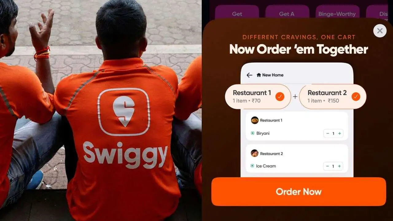 Swiggy: ಸ್ವಿಗ್ಗಿಯಲ್ಲಿ ಹೊಸ ಫೀಚರ್; ಒಂದೇ ಆರ್ಡರ್‌ನಲ್ಲಿ 5 ಹೋಟೆಲ್‌ಗಳ ಊಟ!