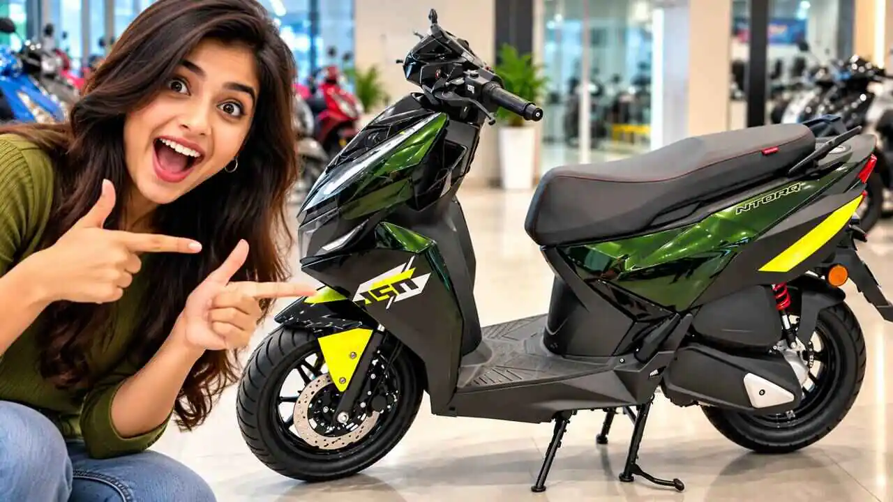 ಹೊಸ ಡಾರ್ಕ್ ಗ್ರೀನ್ ಲುಕ್ನಲ್ಲಿ TVS Ntorq 150 ಸ್ಪೋರ್ಟಿ ಸ್ಕೂಟರ್! ಯುವಕರು ಫಿದಾ