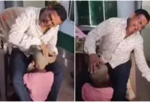 Watch: ವಿದ್ಯಾರ್ಥಿಯ ಬೋಳು ತಲೆ ಮೇಲೆ ತಬಲಾ ಬಾರಿಸಿದ ಶಿಕ್ಷಕ ಸಸ್ಪೆಂಡ್! ವಿಡಿಯೋ ವೈರಲ್