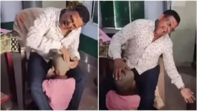 Watch: ವಿದ್ಯಾರ್ಥಿಯ ಬೋಳು ತಲೆ ಮೇಲೆ ತಬಲಾ ಬಾರಿಸಿದ ಶಿಕ್ಷಕ ಸಸ್ಪೆಂಡ್! ವಿಡಿಯೋ ವೈರಲ್