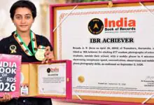 ನಾಲ್ಕೇ ನಿಮಿಷದಲ್ಲಿ 277 ಫೋಟೋ ಕ್ಲಿಕ್ಕಿಸಿದ ಬ್ರುಂದಾಗೆ India Book of Records ಮನ್ನಣೆ