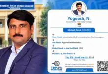 ಜಾಗತಿಕ ವಿಜ್ಞಾನಿಗಳ ಪಟ್ಟಿಯಲ್ಲಿ ತುಮಕೂರಿನ ಡಾ. ಯೋಗೀಶ್ಗೆ ಸ್ಥಾನ