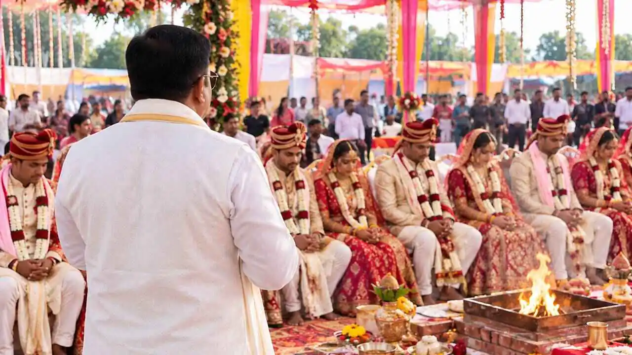 ಸಹೋದರಿ ಇಲ್ಲದ ಕೊರತೆ; 101 ಯುವತಿಯರಿಗೆ ಅಣ್ಣನಾಗಿ ನಿಂತು ಮದುವೆ ಮಾಡಿಸಿದ ವ್ಯಕ್ತಿ